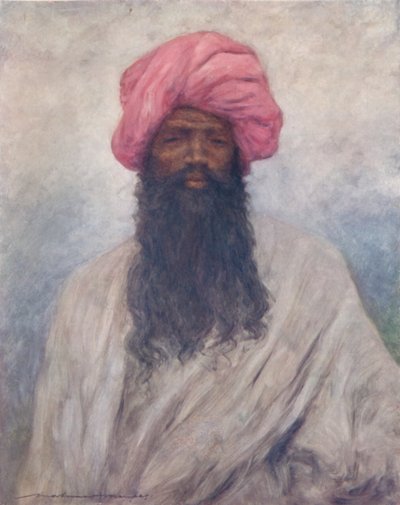 Un típico baluchi de Mortimer L Menpes