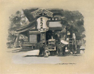 En Kioto de Mortimer L Menpes