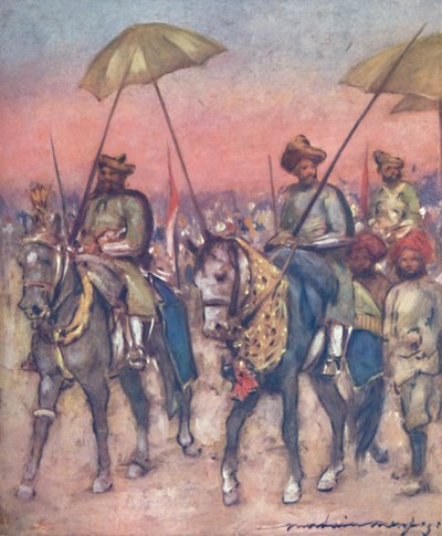 Jefes del Estado Shan de Mortimer L Menpes