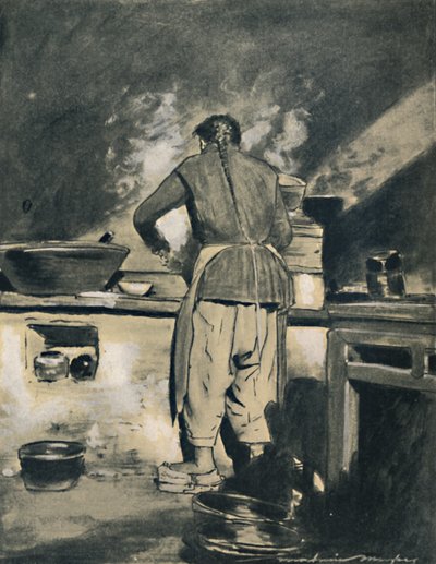 Cocinero Chino, 1903 de Mortimer L Menpes