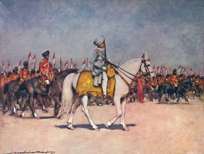 Su Alteza el Maharajá de Patiala, 1903 de Mortimer L Menpes