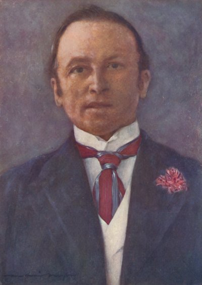 Lord Curzon en su estudio en Delhi, 1903 de Mortimer L Menpes