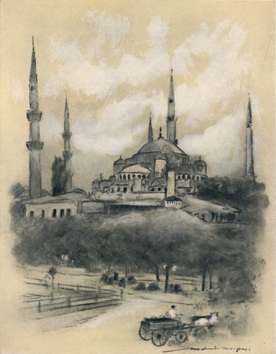 Mezquita de Santa Sofía, Constantinopla de Mortimer L Menpes