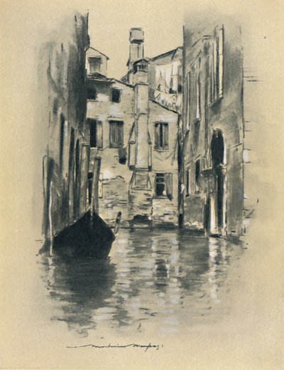Calle en Venecia de Mortimer L Menpes