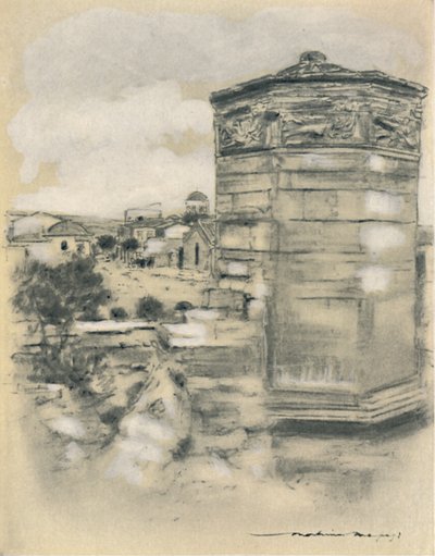 Torre de los Vientos, Atenas de Mortimer L Menpes