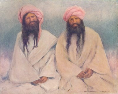 Dos jefes baluches de Mortimer L Menpes
