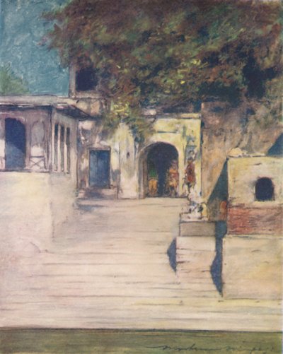 Un Pozo Famoso, Delhi, 1905 de Mortimer Ludington Menpes