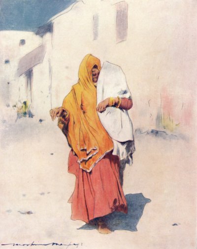 Una mujer nativa de Jeypore, 1905 de Mortimer Ludington Menpes