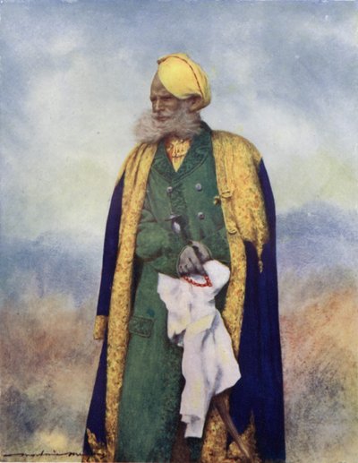 Un Rajput de Rajgarh de Mortimer Ludington Menpes