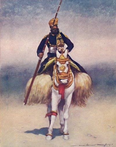 Un sirviente de Alwar, 1903 de Mortimer Ludington Menpes