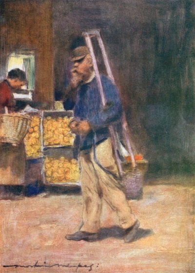 Un Vendedor de Naranjas de Mortimer Ludington Menpes