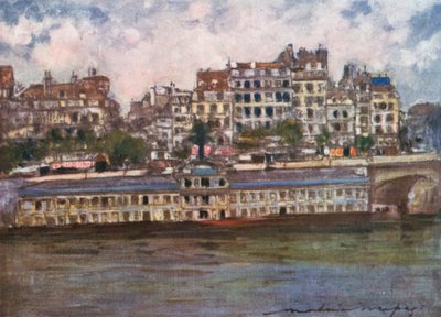 Casa de baños (Samaritaine) de Mortimer Ludington Menpes