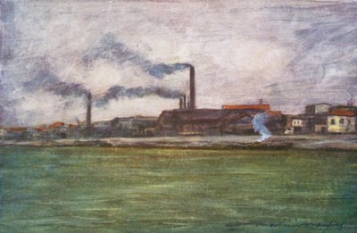 Chimeneas de fábrica de Mortimer Ludington Menpes