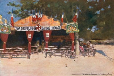 Fiesta--Hotel Des Invalides de Mortimer Ludington Menpes