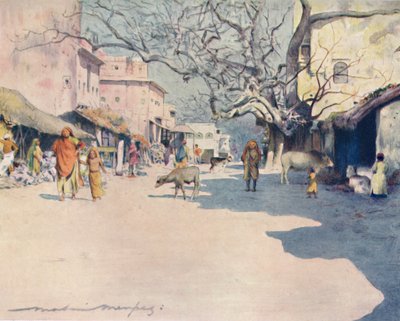 Mediodía, Jeypore, 1905 de Mortimer Ludington Menpes