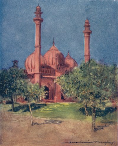 Mezquita Naul Masa, 1905 de Mortimer Ludington Menpes