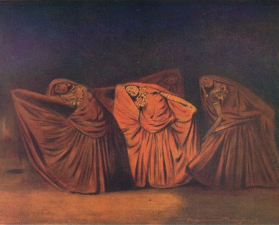 Bailarinas Nautch en Delhi, 1905 de Mortimer Ludington Menpes
