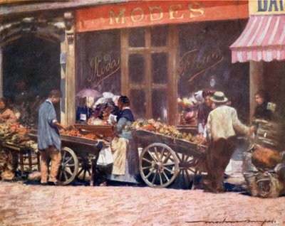 Calle de la Fayette de Mortimer Ludington Menpes