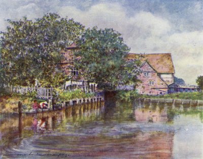 Molino de Streatley de Mortimer Ludington Menpes