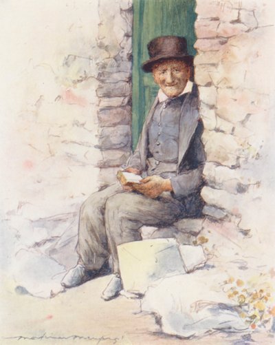Domingo (litografía en color) de Mortimer Ludington Menpes