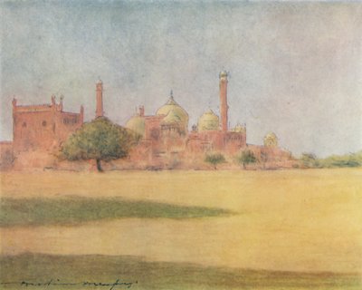 La Mezquita Jumna, 1905 de Mortimer Ludington Menpes