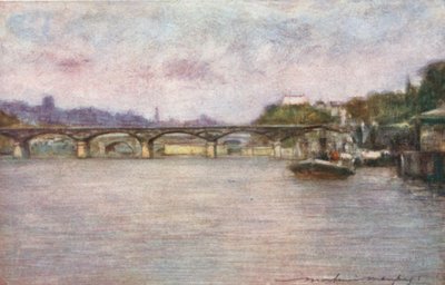El Pont des Arts (Tarde) de Mortimer Ludington Menpes