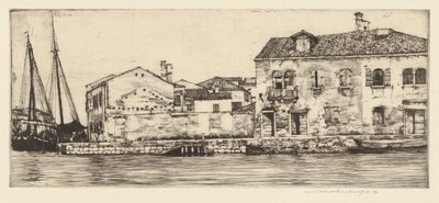 Giudecca, Venecia de Mortimer Menpes