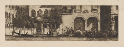 Palacios en el Canal de Mortimer Menpes