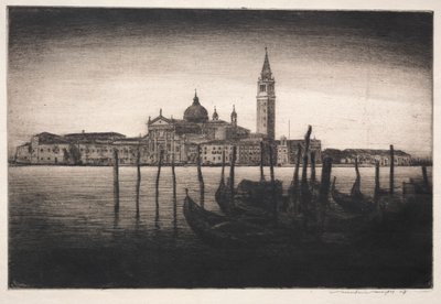 San Giorgio Maggiore, 1910 de Mortimer Menpes