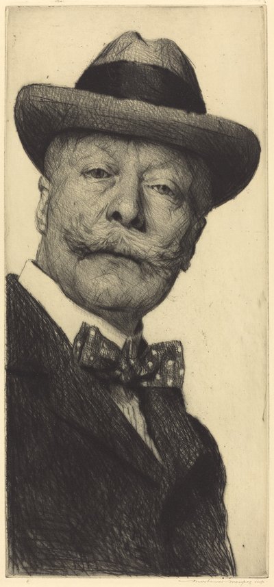 Autorretrato de Mortimer Menpes