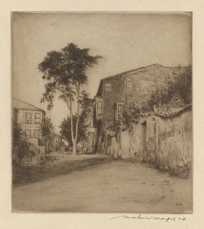 Calle siciliana de Mortimer Menpes