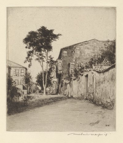 Calle siciliana de Mortimer Menpes