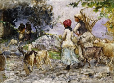 Los cabreros de Mose Bianchi