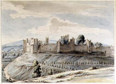 Castillo de Ludlow de Moses Griffith