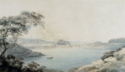 Port Penrhyn (acuarela y lápiz sobre papel) de Moses Griffith