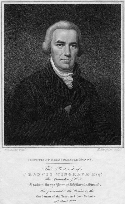 Francis Wingrave c. 1789-1823, 1818 de Moses Haughton