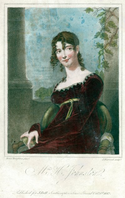 Sra. H Johnston, 1818 de Moses Haughton