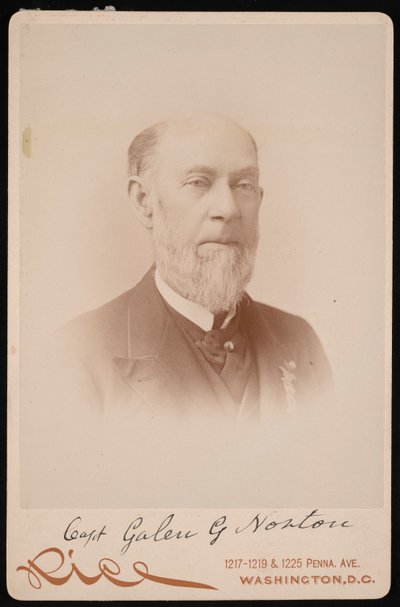 Retrato del Capitán Galen G. Norton, 1891 de Moses P. Rice