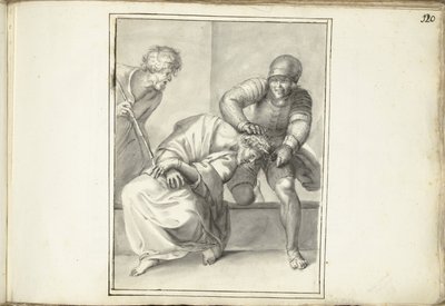 Cristo coronado de espinas de Moses Ter Borch