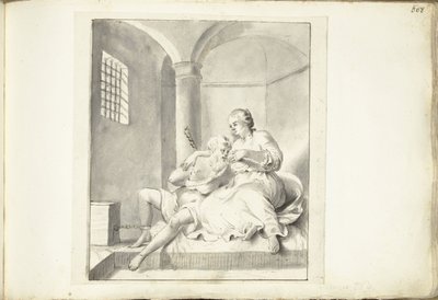 Cimon en Pero (Caritas Romana) de Moses Ter Borch