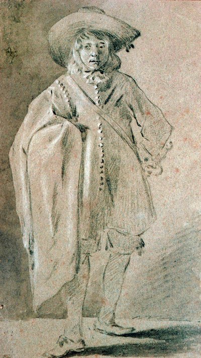 Autorretrato, 1660s de Moses Ter Borch