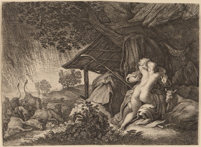 Una tormenta de Moyses van Uyttenbroeck