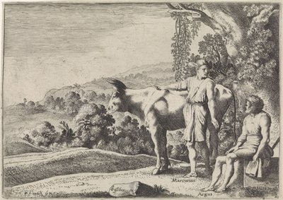 Mercurio en conversación con Argus de Moyses van Wtenbrouck