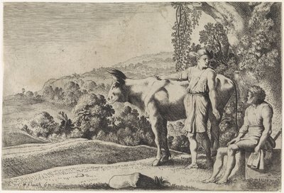 Mercurio en conversación con Argus de Moyses van Wtenbrouck