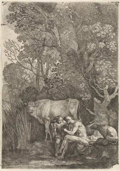 Mercurio duerme Argus de Moyses van Wtenbrouck