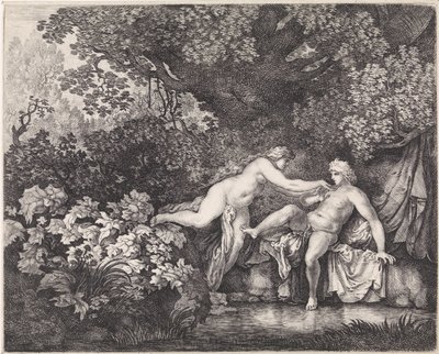 Salamacis en Hermaphroditus de Moyses van Wtenbrouck
