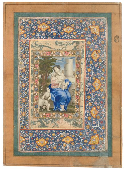 Madonna y Niño de Muhammad Zaman