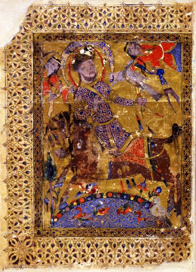 Ilustración del Kitab al-aghani Libro de Canciones de Muhammad ibn Abi Talib al Badri