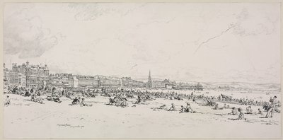 Bahía de Weymouth, temporada alta de Muirhead Bone