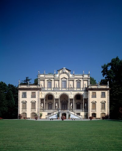 Fachada de Villa Mansi de Muzio (circle of) Oddi